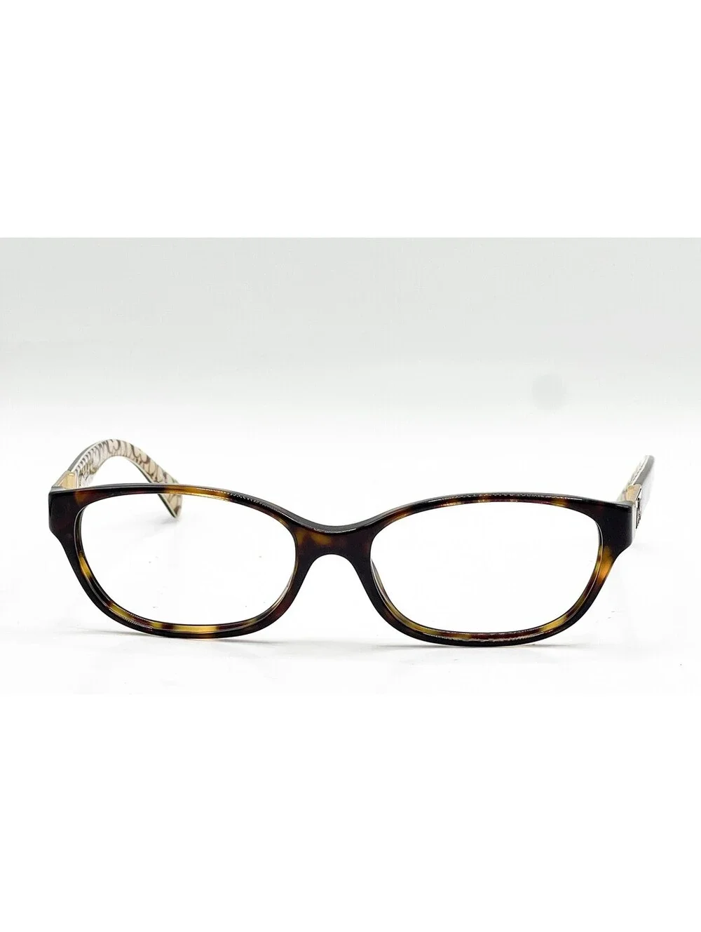 Coach HC 6061 5262 Dark Tortoise Sand Cat Eye Eyeglass Frames 52-15-135